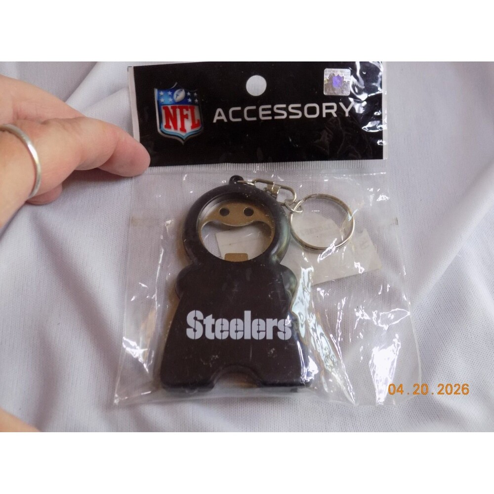 New Pittsburgh Steelers bottle opener/tape measure